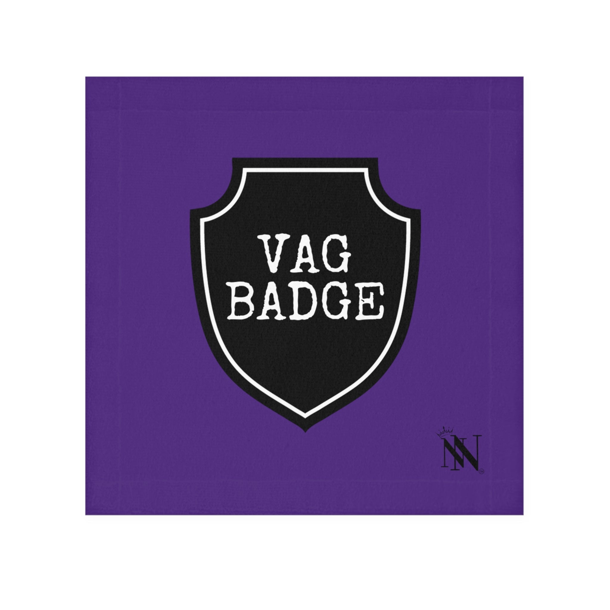 Vag Badge | Gifts for Boyfriend, Funny Towel Romantic Gift for Wedding Couple Fiance First Year Anniversary Valentines, Party Gag Gifts, Joke Humor Cloth for Husband Men BF NECTAR NAPKINS