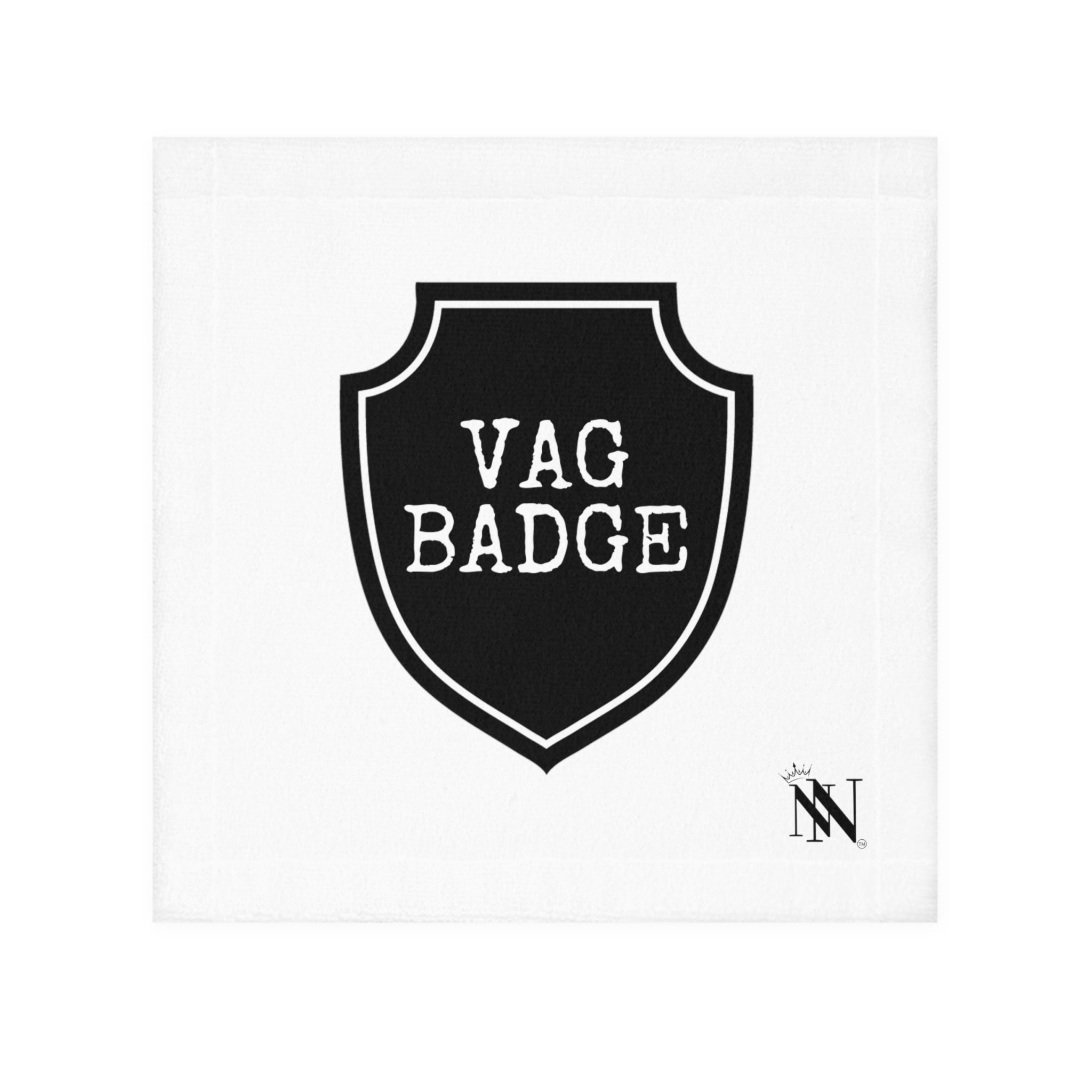 Vag Badge | Gifts for Boyfriend, Funny Towel Romantic Gift for Wedding Couple Fiance First Year Anniversary Valentines, Party Gag Gifts, Joke Humor Cloth for Husband Men BF NECTAR NAPKINS