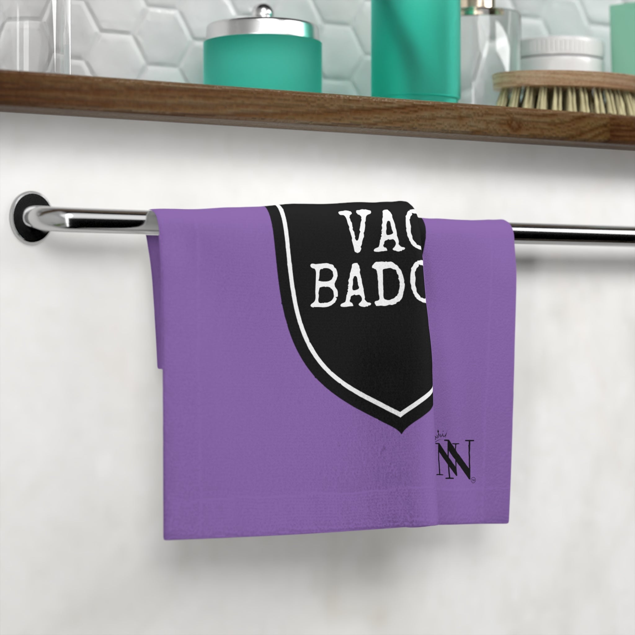 Vag Badge | Novelty Gifts for Boyfriend, Funny Towel Romantic Gift for Wedding Couple Fiance First Year Anniversary Valentines, Party Gag Gifts, Joke Humor Cloth NECTAR NAPKINS