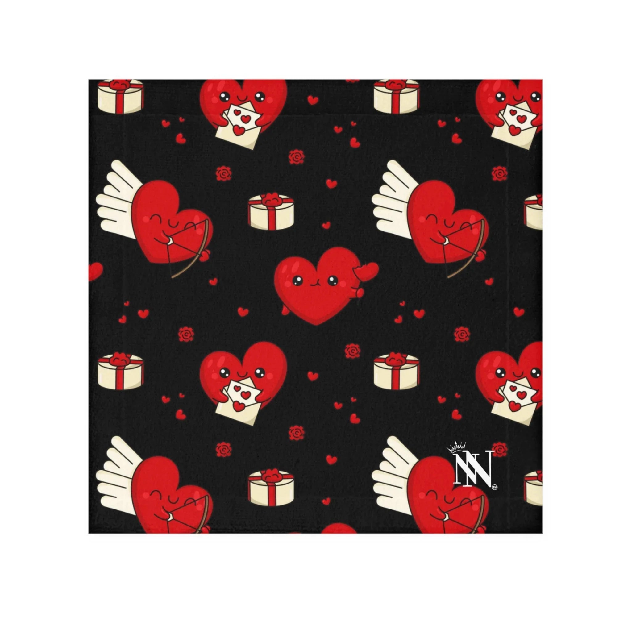 Valentine Heart | Nectar Napkins Fun-Flirty Lovers' After Sex Towels NECTAR NAPKINS
