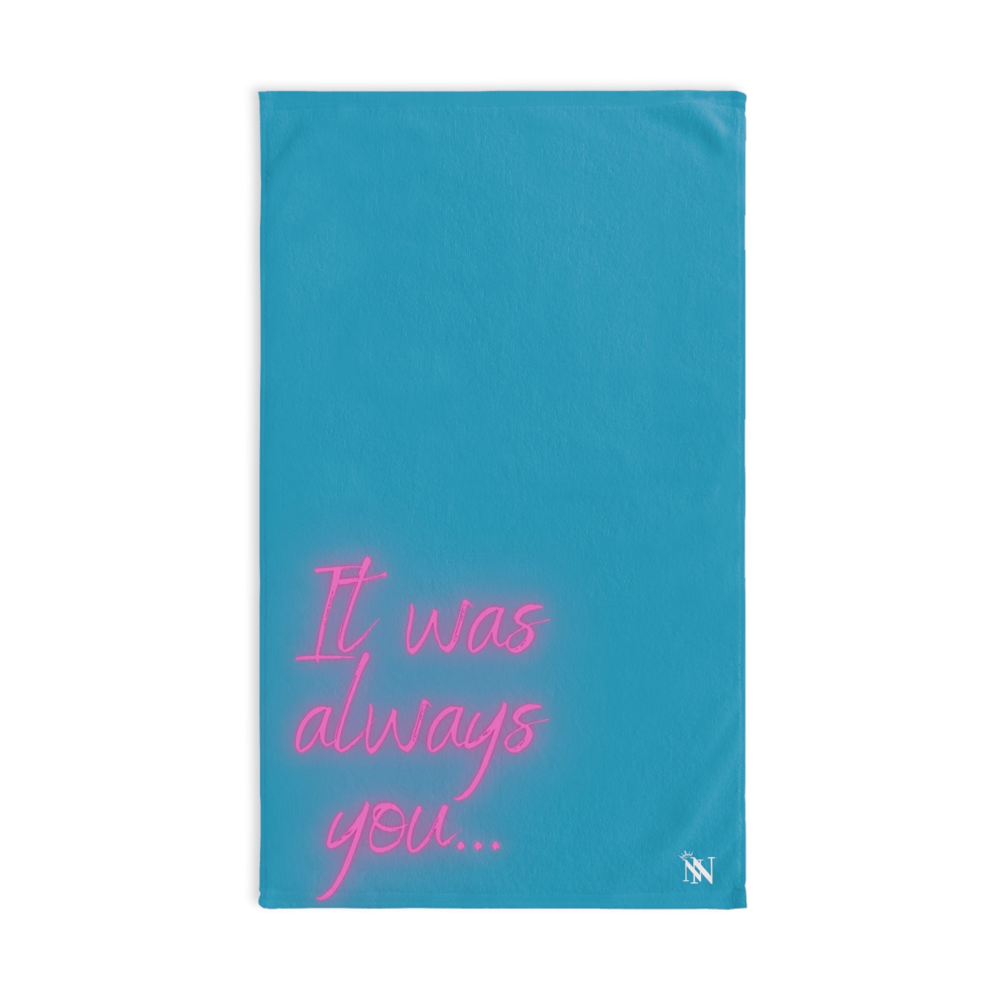 Was Always You Teal | Novelty Gifts for Boyfriend, Funny Towel Romantic Gift for Wedding Couple Fiance First Year Anniversary Valentines, Party Gag Gifts, Joke Humor Cloth for Husband Men BF NECTAR NAPKINS