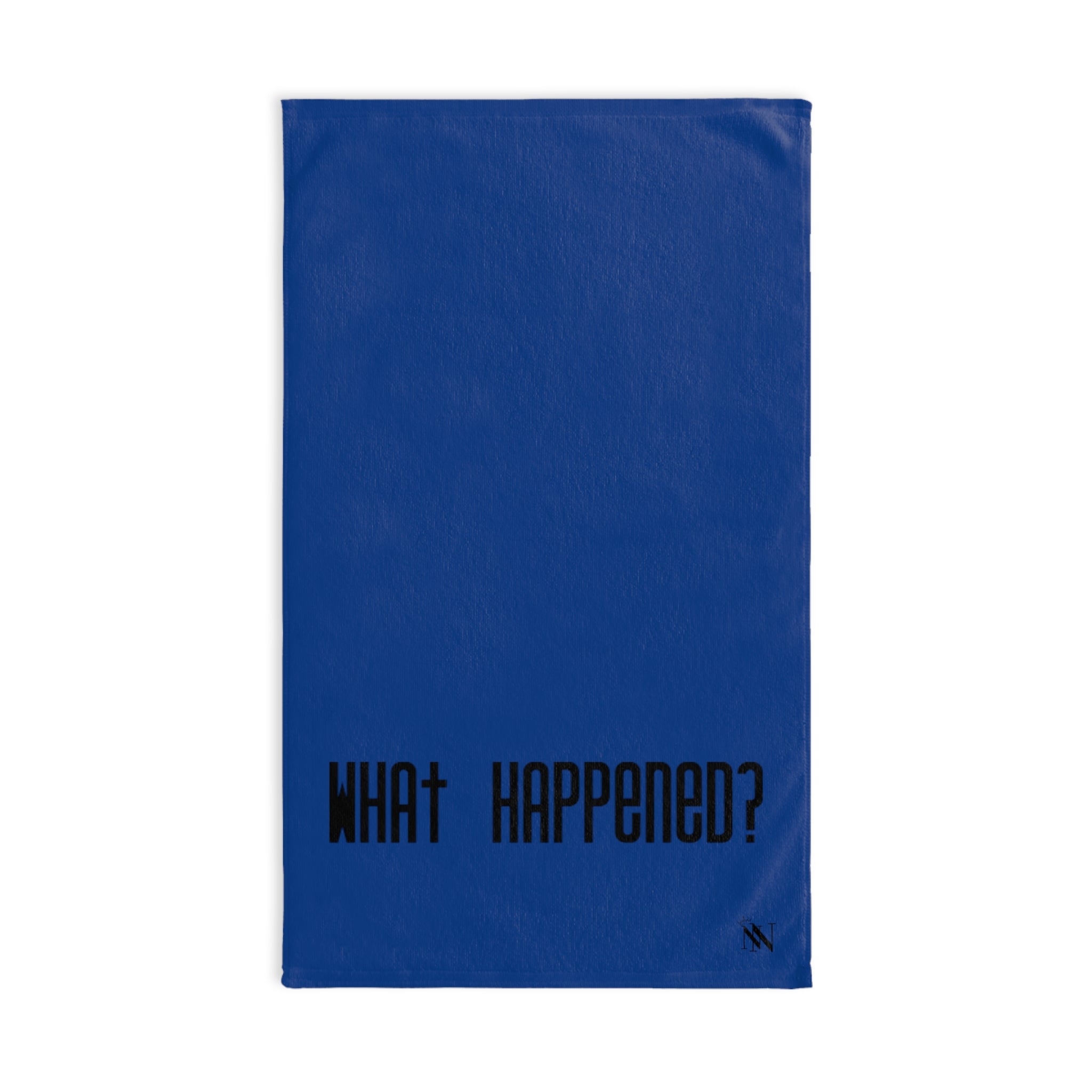 What Happened Blue | Gifts for Boyfriend, Funny Towel Romantic Gift for Wedding Couple Fiance First Year Anniversary Valentines, Party Gag Gifts, Joke Humor Cloth for Husband Men BF NECTAR NAPKINS