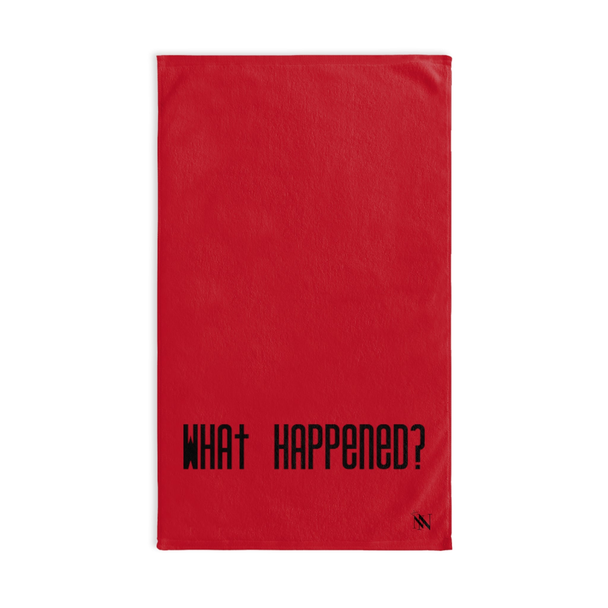 What Happened Red | Sexy Gifts for Boyfriend, Funny Towel Romantic Gift for Wedding Couple Fiance First Year 2nd Anniversary Valentines, Party Gag Gifts, Joke Humor Cloth for Husband Men BF NECTAR NAPKINS