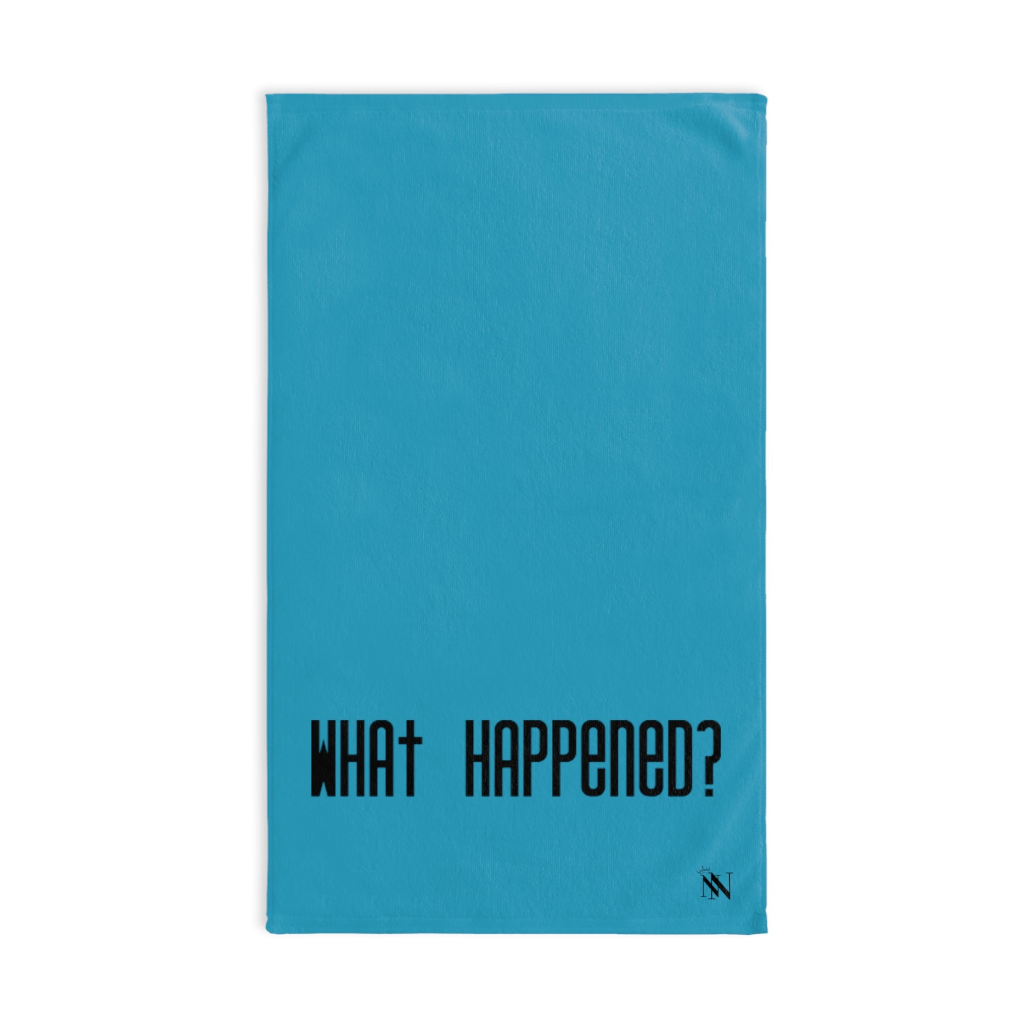What Happened Teal | Novelty Gifts for Boyfriend, Funny Towel Romantic Gift for Wedding Couple Fiance First Year Anniversary Valentines, Party Gag Gifts, Joke Humor Cloth for Husband Men BF NECTAR NAPKINS