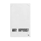 What HappenedWhite | Funny Gifts for Men - Gifts for Him - Birthday Gifts for Men, Him, Her, Husband, Boyfriend, Girlfriend, New Couple Gifts, Fathers & Valentines Day Gifts, Christmas Gifts NECTAR NAPKINS