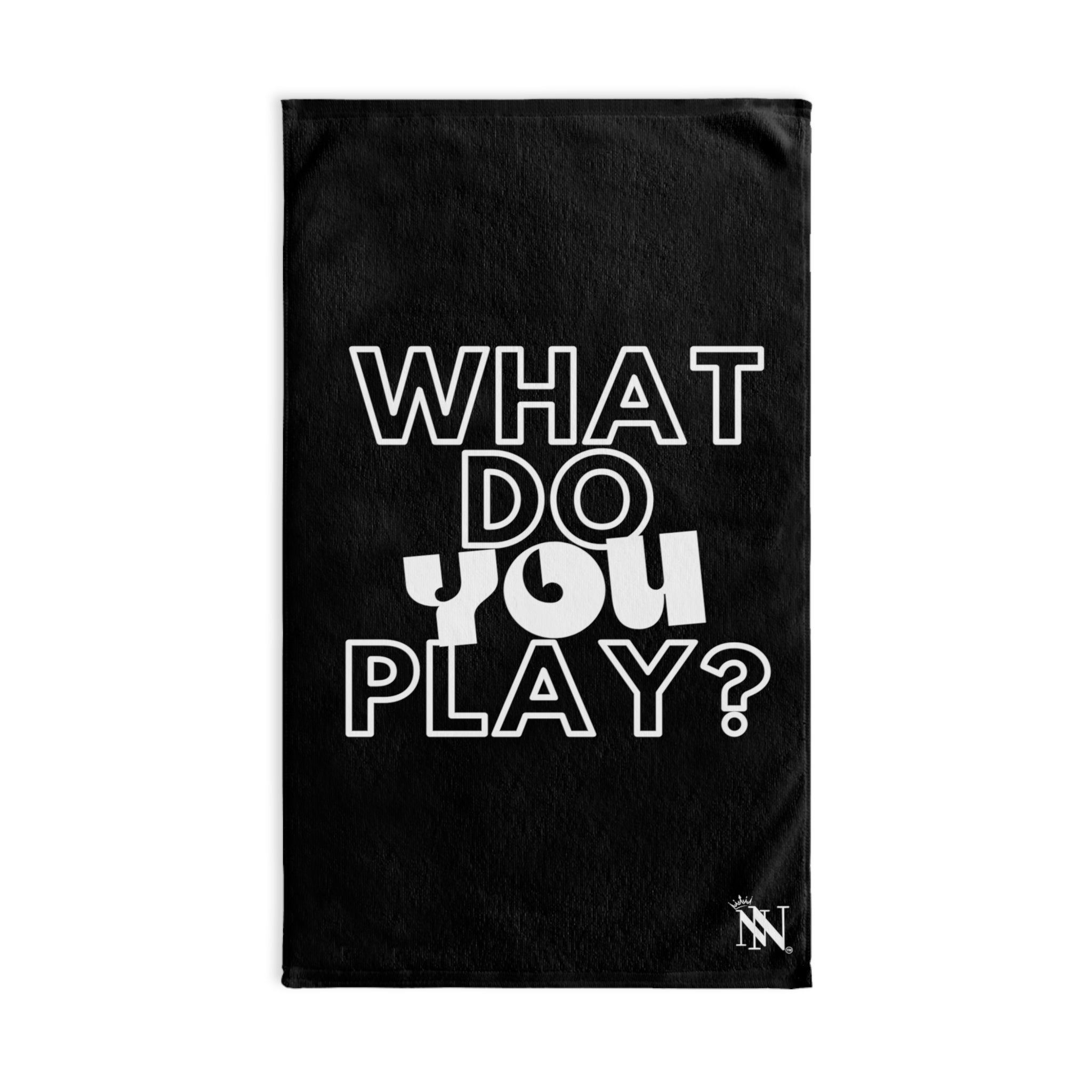 What You Play Black | Sexy Gifts for Boyfriend, Funny Towel Romantic Gift for Wedding Couple Fiance First Year 2nd Anniversary Valentines, Party Gag Gifts, Joke Humor Cloth for Husband Men BF NECTAR NAPKINS