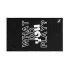 What You Play Black | Sexy Gifts for Boyfriend, Funny Towel Romantic Gift for Wedding Couple Fiance First Year 2nd Anniversary Valentines, Party Gag Gifts, Joke Humor Cloth for Husband Men BF NECTAR NAPKINS