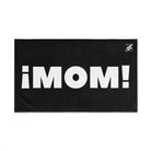 Wow Mom Black | Sexy Gifts for Boyfriend, Funny Towel Romantic Gift for Wedding Couple Fiance First Year 2nd Anniversary Valentines, Party Gag Gifts, Joke Humor Cloth for Husband Men BF NECTAR NAPKINS