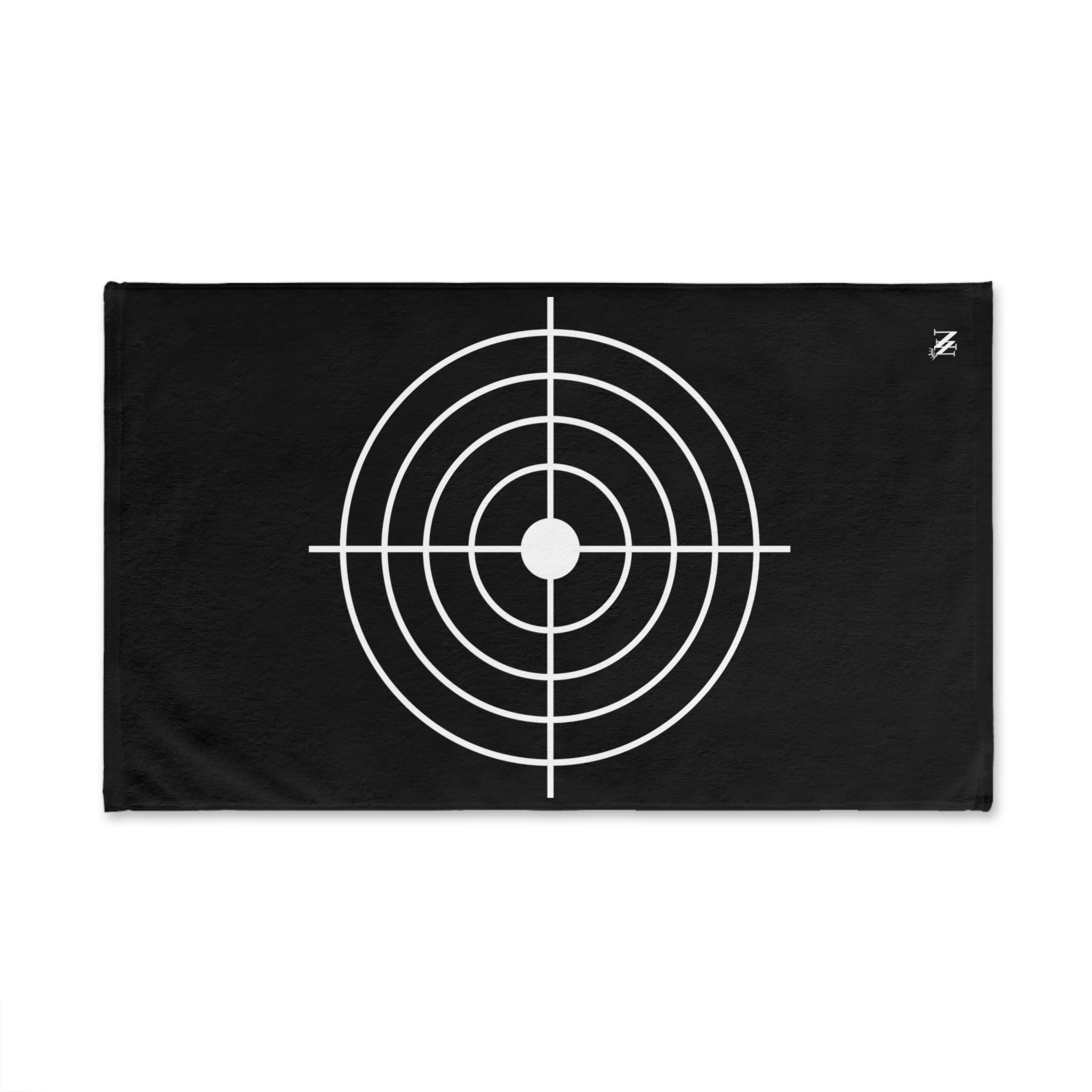 XL White Crosshairs Black | Sexy Gifts for Boyfriend, Funny Towel Romantic Gift for Wedding Couple Fiance First Year 2nd Anniversary Valentines, Party Gag Gifts, Joke Humor Cloth for Husband Men BF NECTAR NAPKINS