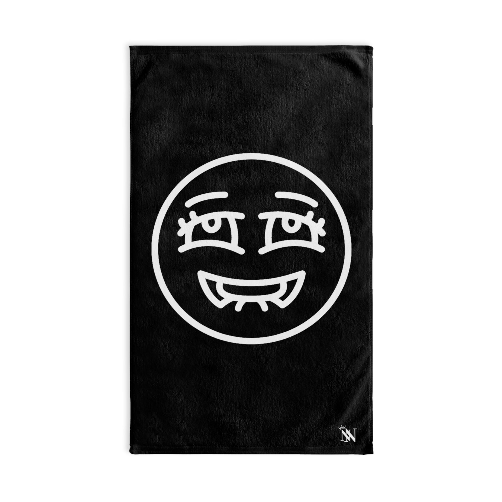 YAY Yes Emoji WhiteBlack | Sexy Gifts for Boyfriend, Funny Towel Romantic Gift for Wedding Couple Fiance First Year 2nd Anniversary Valentines, Party Gag Gifts, Joke Humor Cloth for Husband Men BF NECTAR NAPKINS