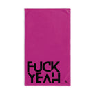 Yeah F*ck Yes Fuscia | Funny Gifts for Men - Gifts for Him - Birthday Gifts for Men, Him, Husband, Boyfriend, New Couple Gifts, Fathers & Valentines Day Gifts, Hand Towels NECTAR NAPKINS