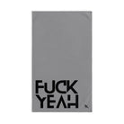 Yeah F*ck Yes Grey | Anniversary Wedding, Christmas, Valentines Day, Birthday Gifts for Him, Her, Romantic Gifts for Wife, Girlfriend, Couples Gifts for Boyfriend, Husband NECTAR NAPKINS