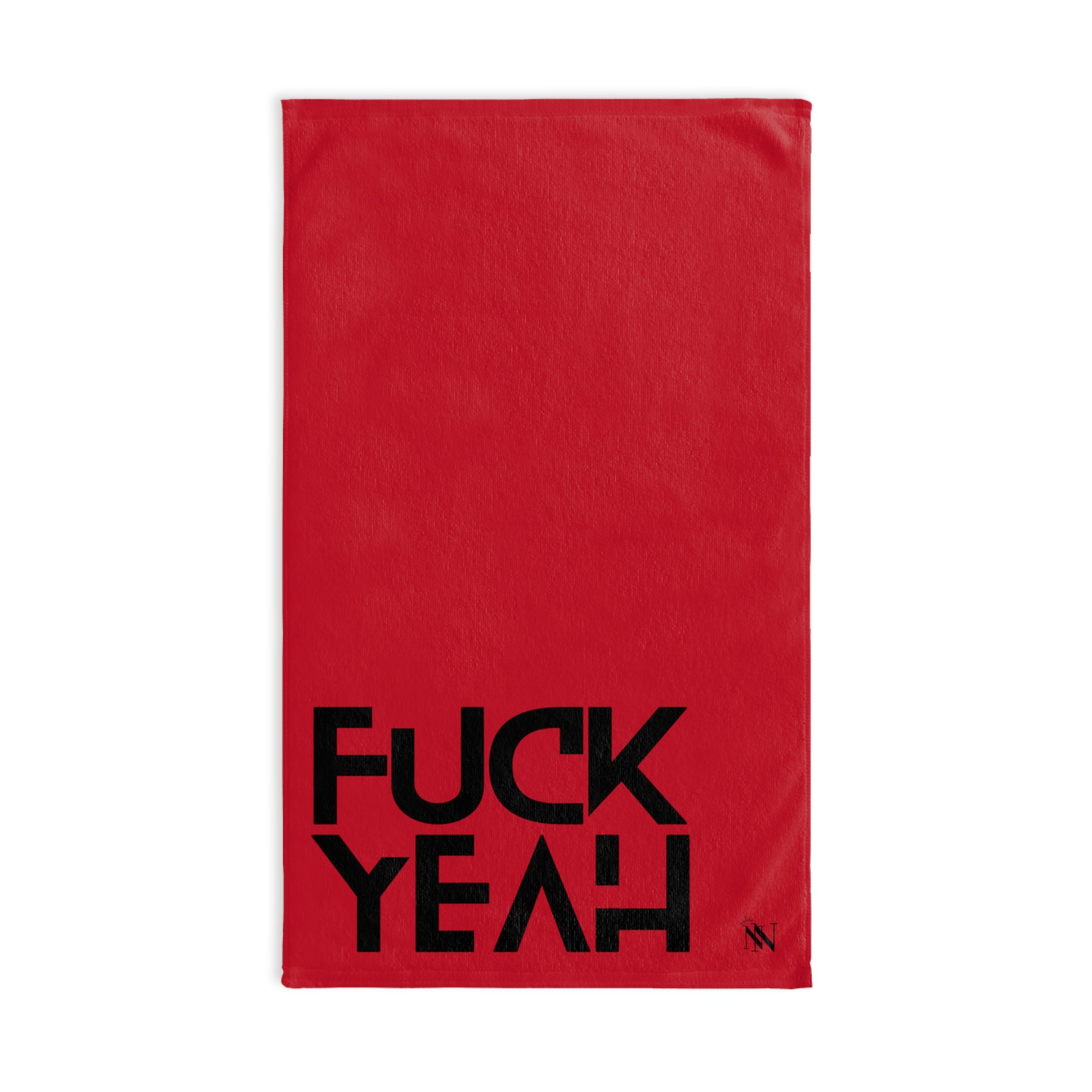 Yeah F*ck Yes Red | Sexy Gifts for Boyfriend, Funny Towel Romantic Gift for Wedding Couple Fiance First Year 2nd Anniversary Valentines, Party Gag Gifts, Joke Humor Cloth for Husband Men BF NECTAR NAPKINS