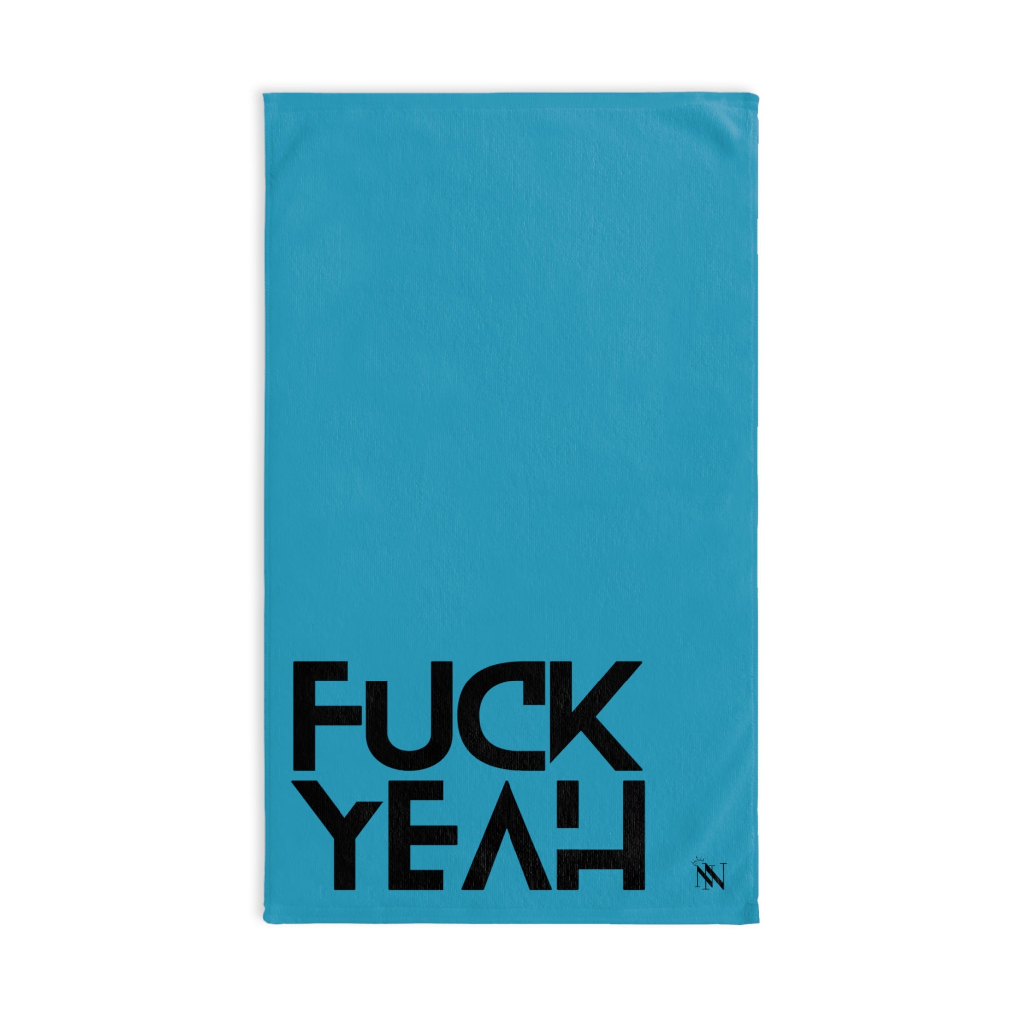 Yeah F*ck Yes Teal | Novelty Gifts for Boyfriend, Funny Towel Romantic Gift for Wedding Couple Fiance First Year Anniversary Valentines, Party Gag Gifts, Joke Humor Cloth for Husband Men BF NECTAR NAPKINS