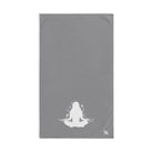 Yoga Seated Med  Grey | Anniversary Wedding, Christmas, Valentines Day, Birthday Gifts for Him, Her, Romantic Gifts for Wife, Girlfriend, Couples Gifts for Boyfriend, Husband NECTAR NAPKINS