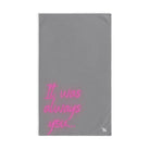You Always PinkGrey | Anniversary Wedding, Christmas, Valentines Day, Birthday Gifts for Him, Her, Romantic Gifts for Wife, Girlfriend, Couples Gifts for Boyfriend, Husband NECTAR NAPKINS