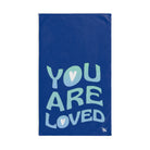 You Are Loved  Blue | Gifts for Boyfriend, Funny Towel Romantic Gift for Wedding Couple Fiance First Year Anniversary Valentines, Party Gag Gifts, Joke Humor Cloth for Husband Men BF NECTAR NAPKINS