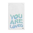 You Are Loved White | Funny Gifts for Men - Gifts for Him - Birthday Gifts for Men, Him, Her, Husband, Boyfriend, Girlfriend, New Couple Gifts, Fathers & Valentines Day Gifts, Christmas Gifts NECTAR NAPKINS