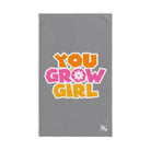 You Grow Girl Grey | Anniversary Wedding, Christmas, Valentines Day, Birthday Gifts for Him, Her, Romantic Gifts for Wife, Girlfriend, Couples Gifts for Boyfriend, Husband NECTAR NAPKINS