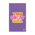 You Grow Girl Lavendar | Funny Gifts for Men - Gifts for Him - Birthday Gifts for Men, Him, Husband, Boyfriend, New Couple Gifts, Fathers & Valentines Day Gifts, Hand Towels Valentines NECTAR NAPKINS