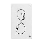 You Infinity Me White | Funny Gifts for Men - Gifts for Him - Birthday Gifts for Men, Him, Her, Husband, Boyfriend, Girlfriend, New Couple Gifts, Fathers & Valentines Day Gifts, Christmas Gifts NECTAR NAPKINS