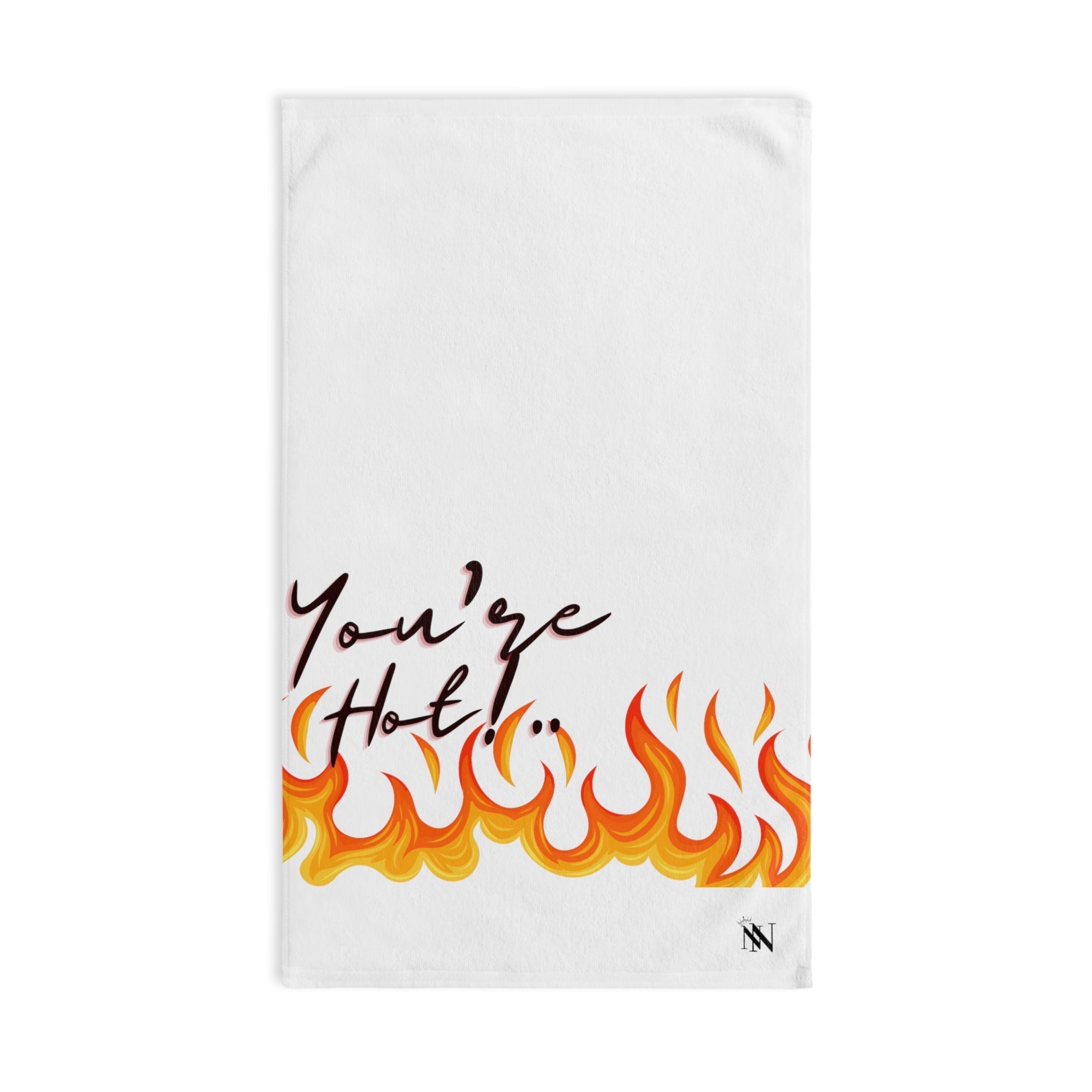 You're Hot Flames White | Funny Gifts for Men - Gifts for Him - Birthday Gifts for Men, Him, Her, Husband, Boyfriend, Girlfriend, New Couple Gifts, Fathers & Valentines Day Gifts, Christmas Gifts NECTAR NAPKINS