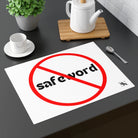 No safe word sex toys mat